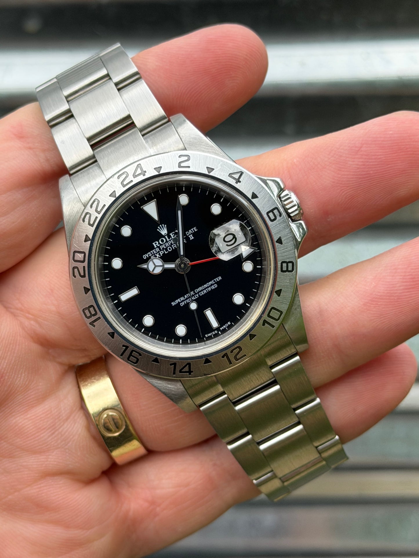 Rolex Explorer II 40mm Ref.16570 Box & Papers