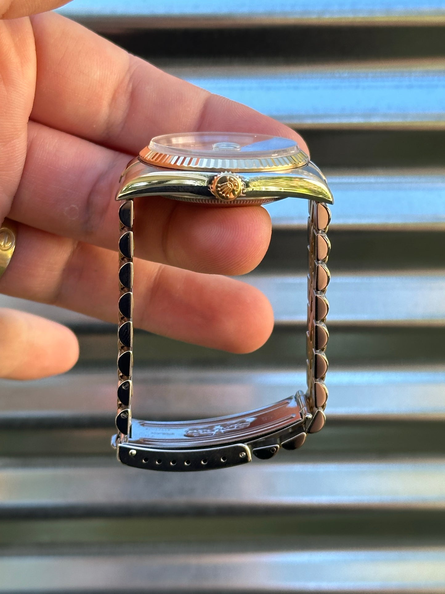 Rolex Datejust “Pyramid Dial” 36mm Ref.16233 Box & Papers