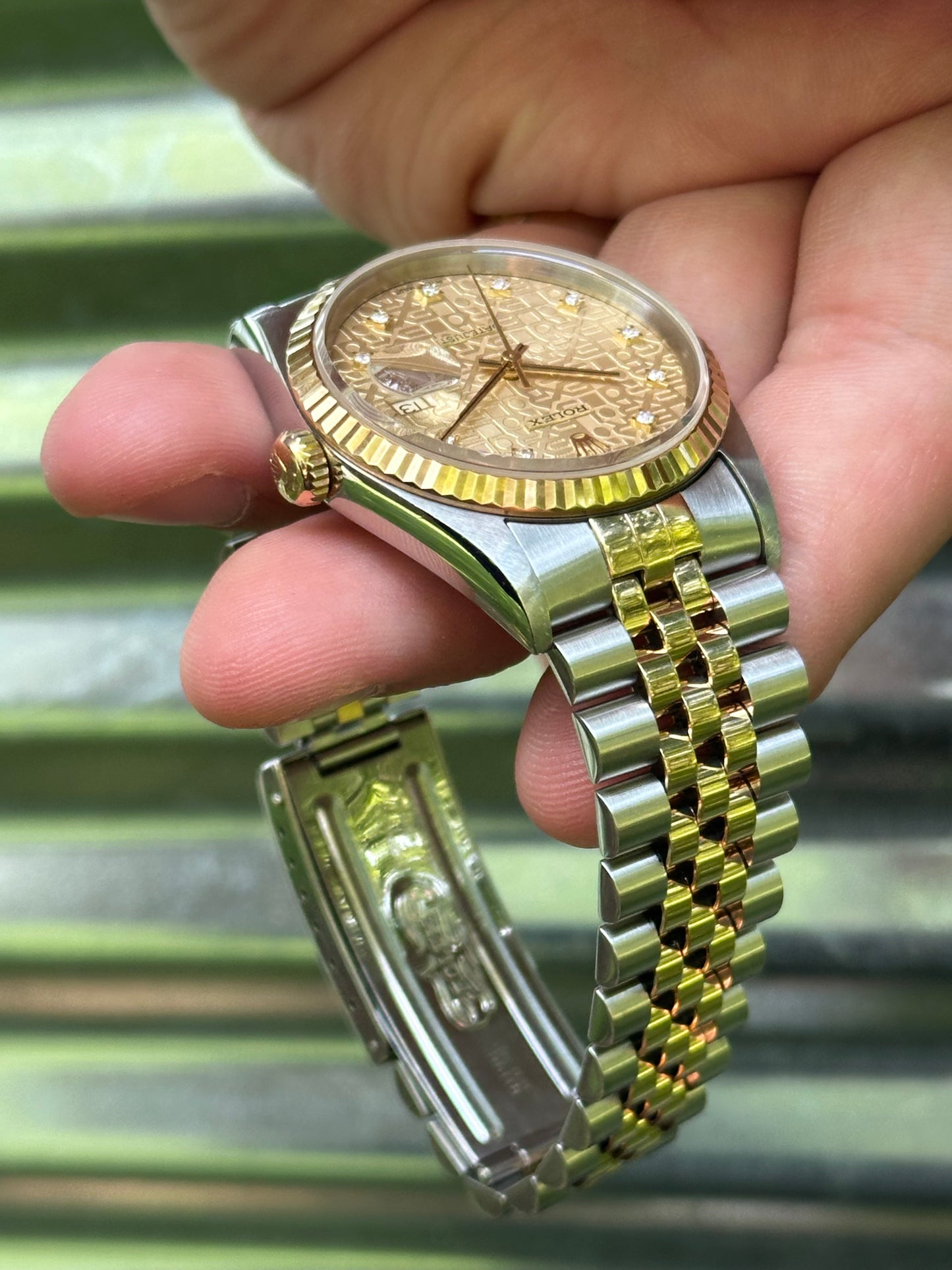 Rolex Datejust 36mm Ref.16234 Box & Papers “Anniversary Diamond Dial”