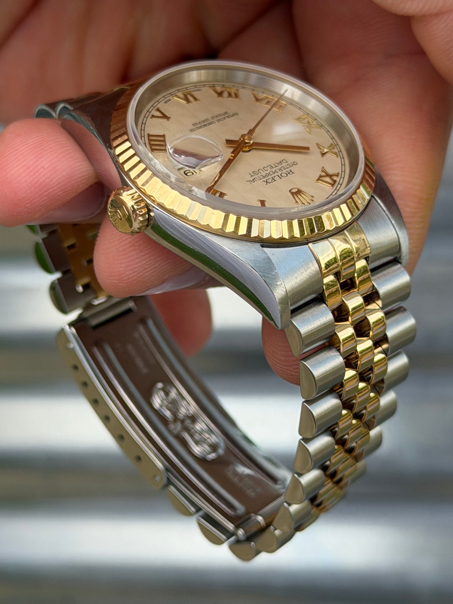 Rolex Datejust Pyramid Dial 36mm Ref.16233 Watch Only