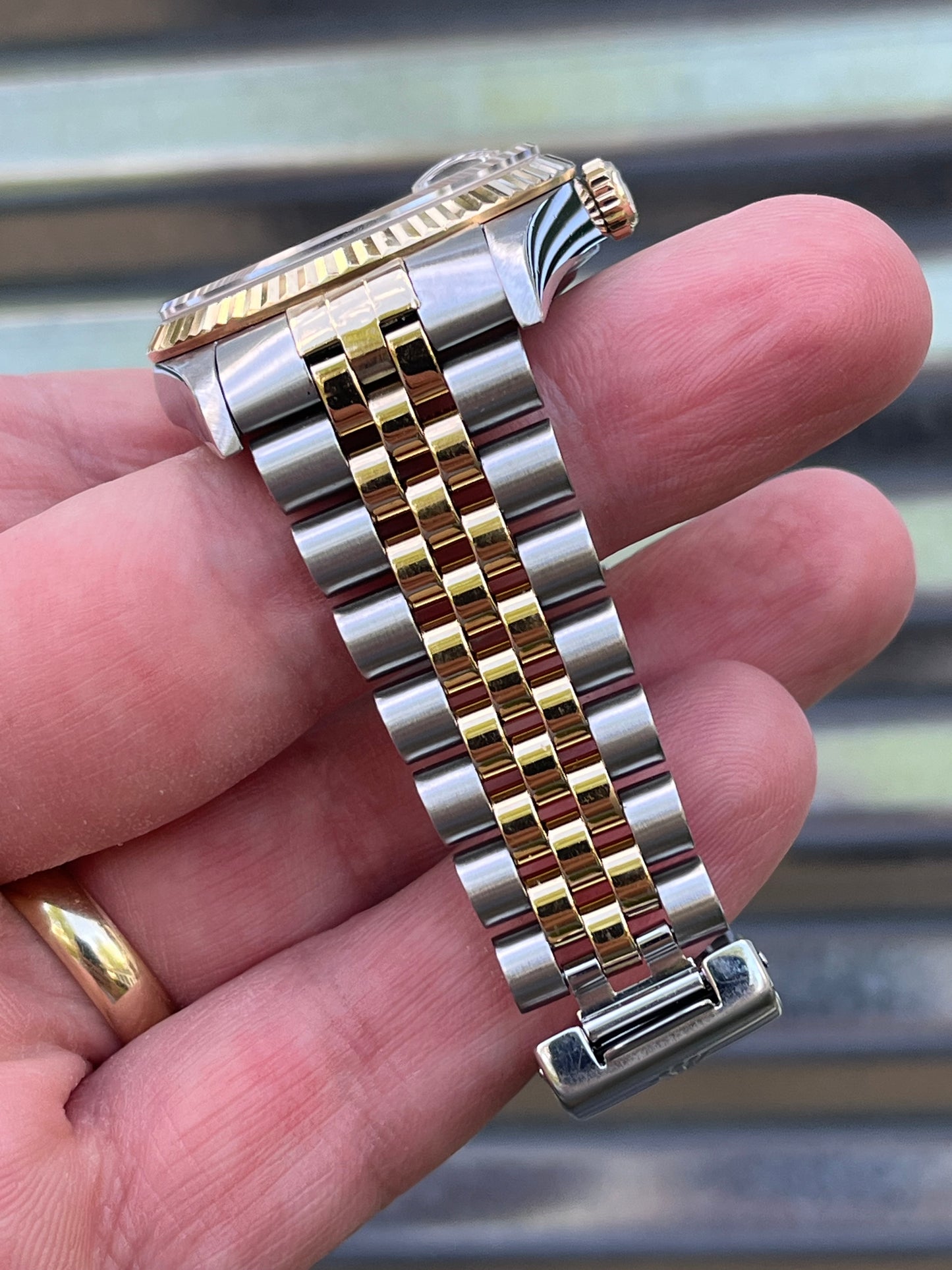Rolex Datejust Tapestry Dial 36mm Ref.16233 Box & Papers