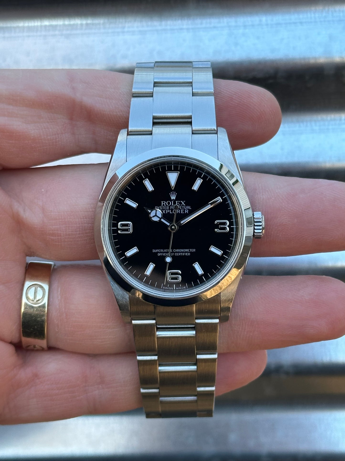 Rolex Explorer 36mm Ref.114270 Box & Papers