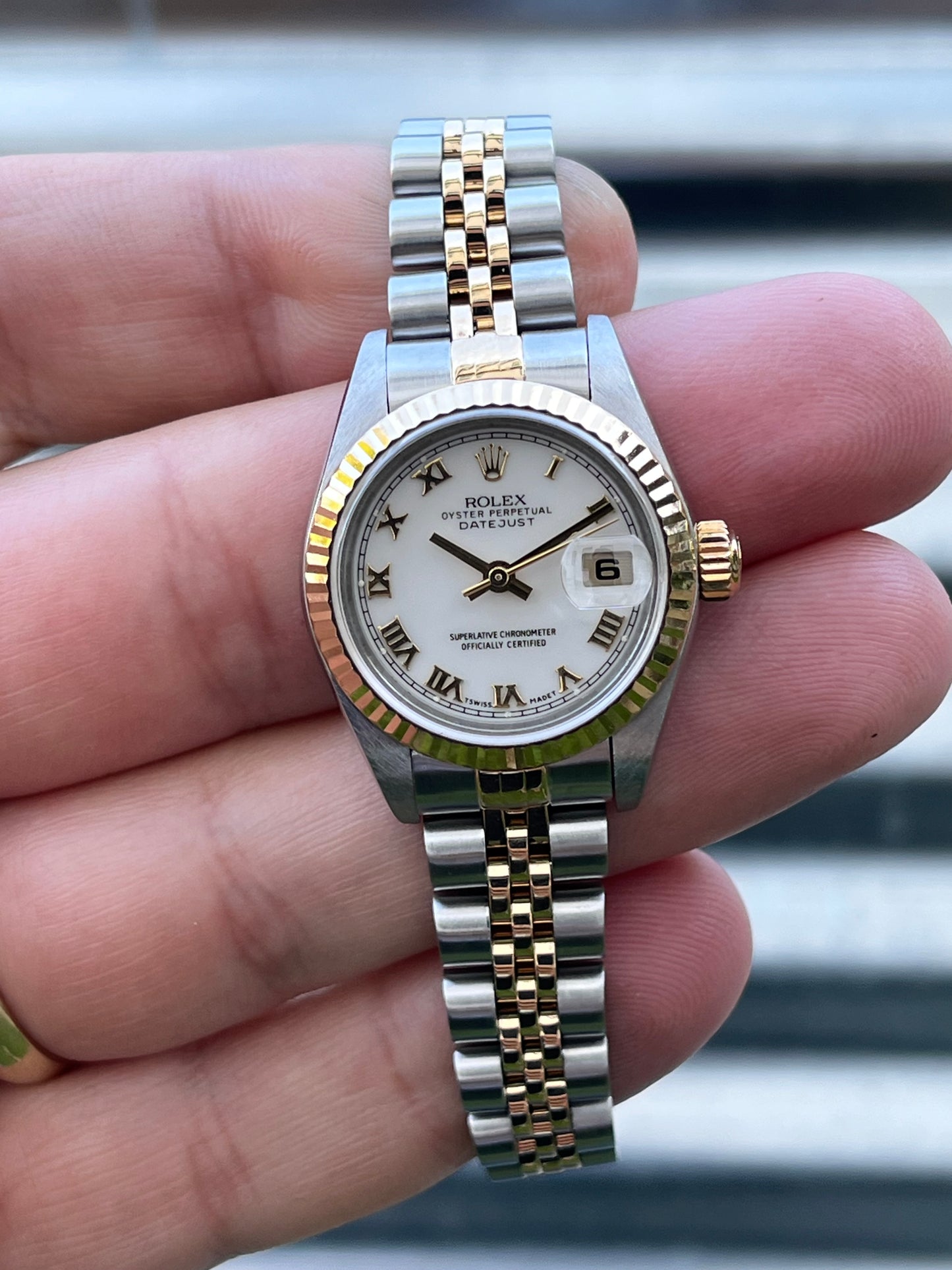 Rolex Ladies Datejust 26mm Ref.79173 Box & Papers