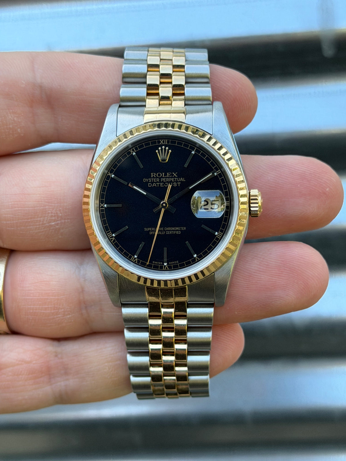 Rolex Datejust 36mm Ref.16233 Box & Papers