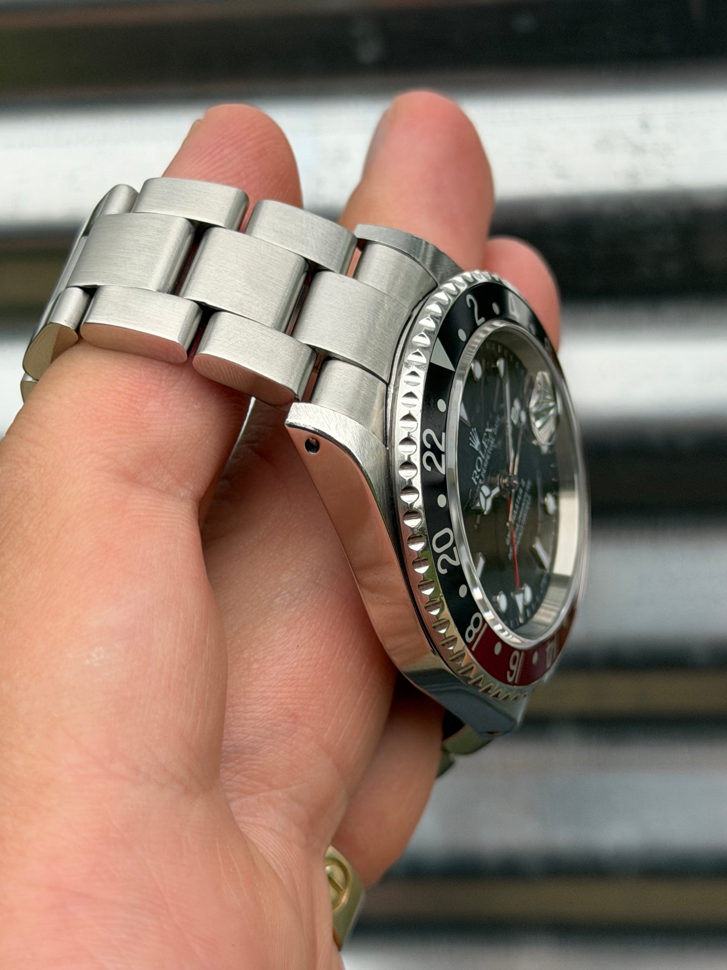 Rolex GMT Master II Coke 40mm Ref.16710 Box & Papers