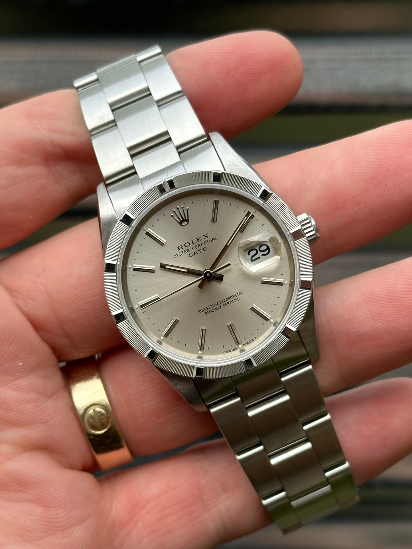 Rolex Oyster Perpetual Date 34mm Ref.15210