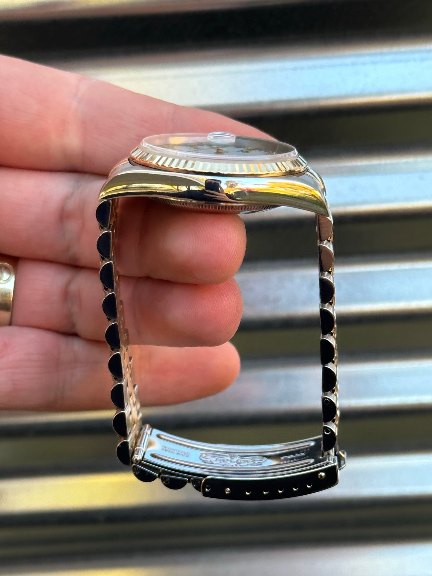 Rolex Datejust 36mm Ref.16233 “White Roman Diamond Dial” Box & Papers