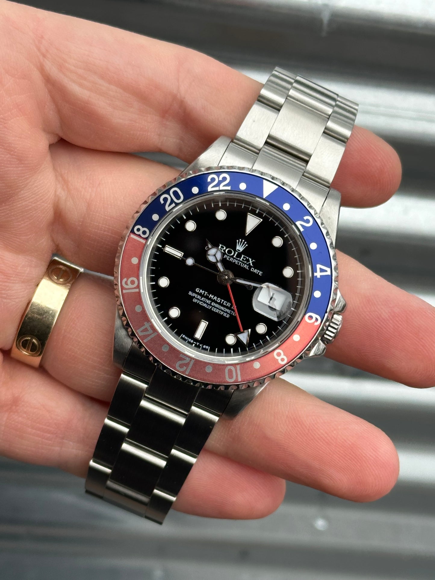 Rolex GMT Master II “Pepsi” 40mm Ref.16710 Watch Only
