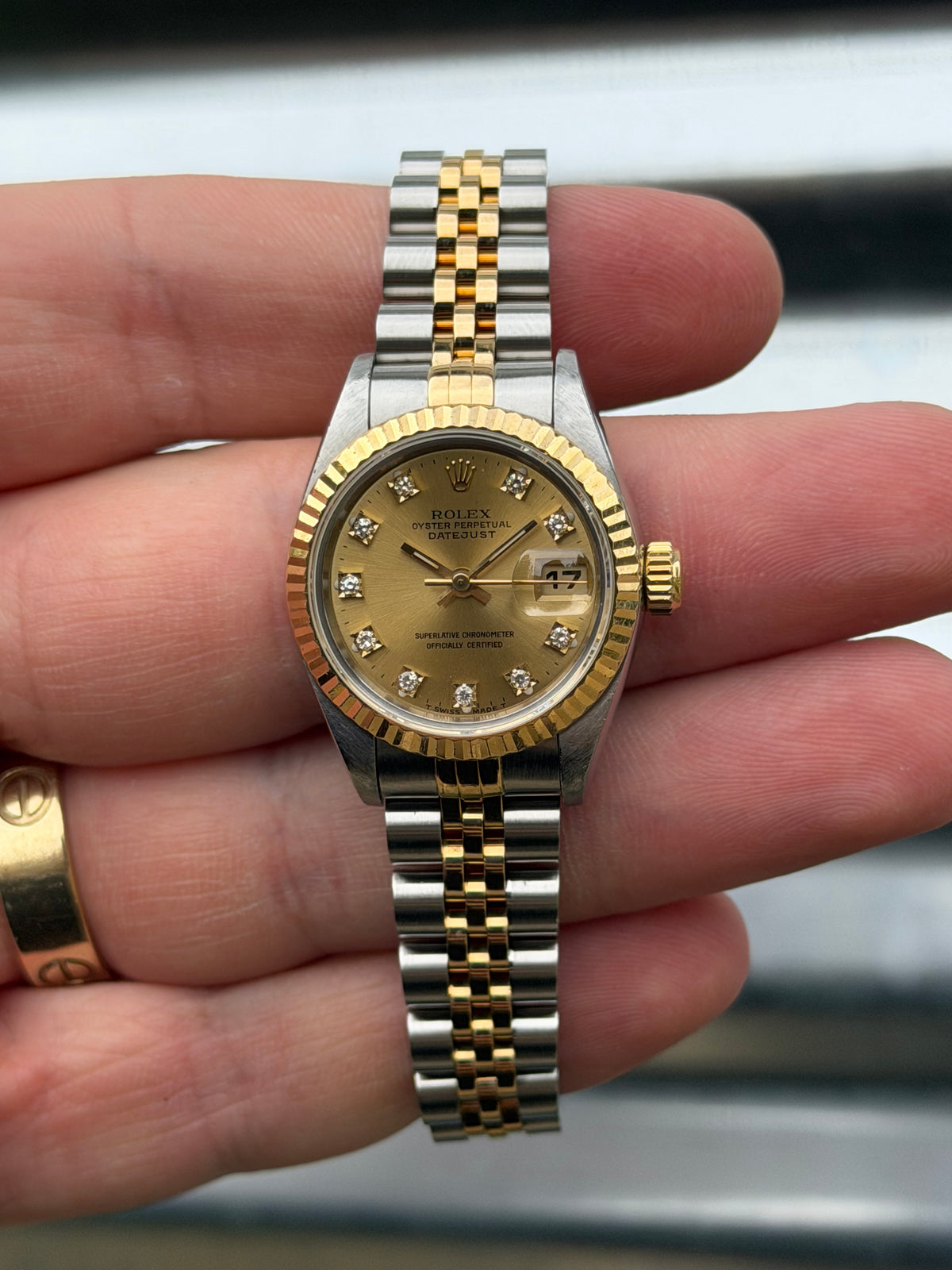Rolex Ladies Datejust 26mm Ref.69173 Box & Papers