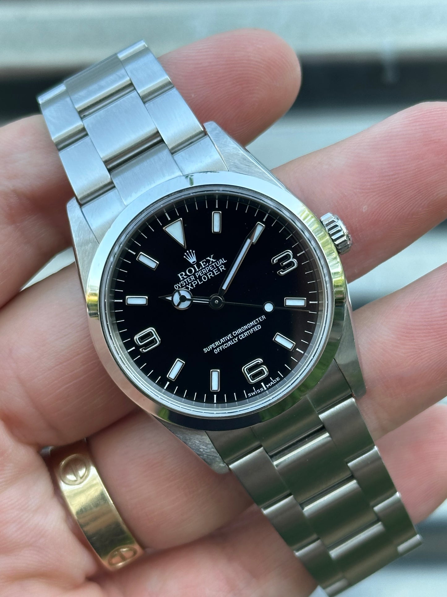 Rolex Explorer 36mm Ref.114270 Box & Papers