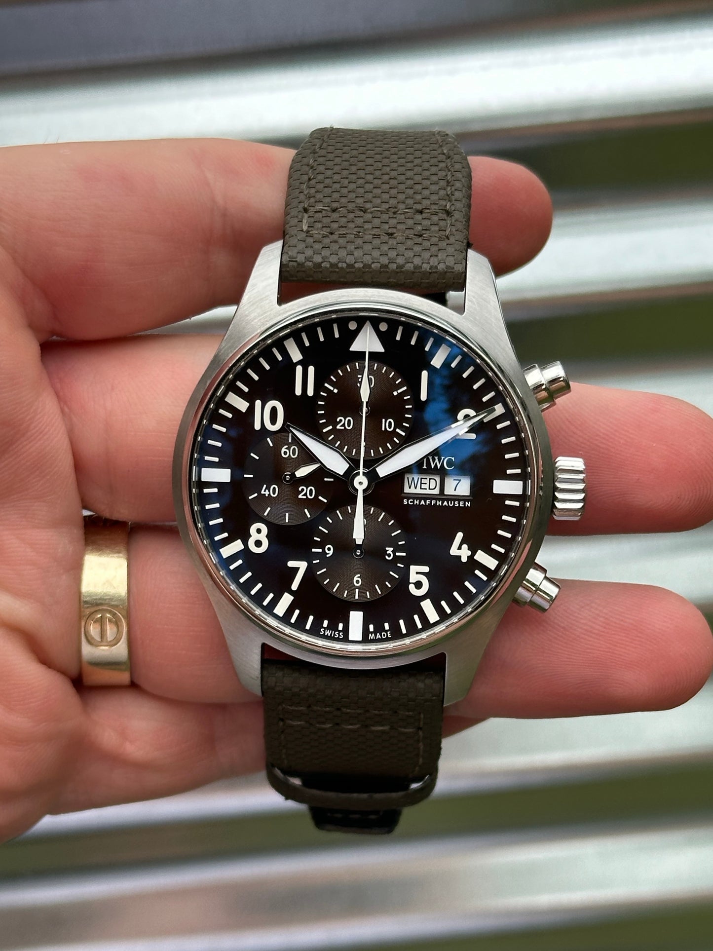 IWC Pilot’s Watch Chronograph 43mm Ref.IW377713 Box & Card