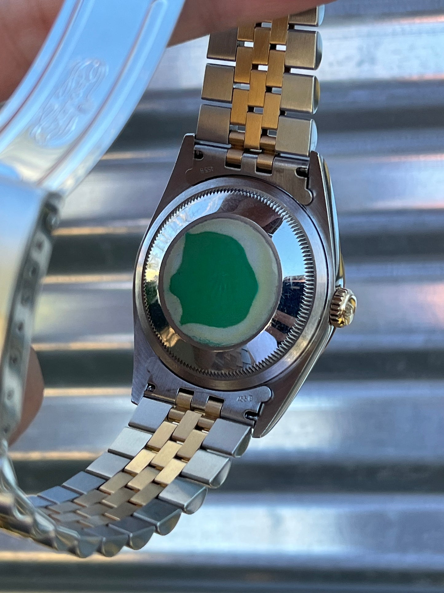 Rolex Datejust Tapestry Dial 36mm Ref.16233 Box & Papers