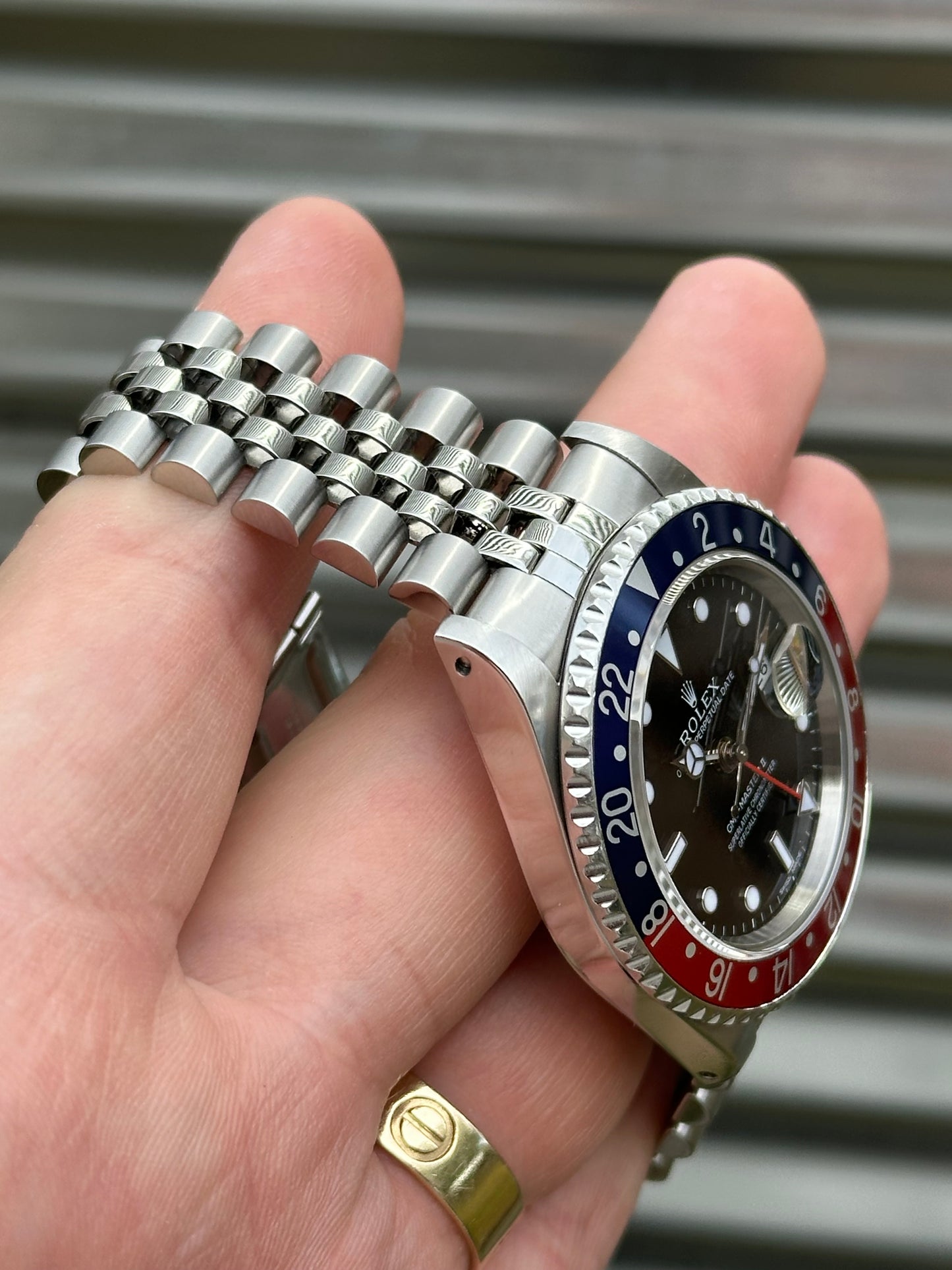 Rolex GMT Master II “Pepsi” Jubilee Bracelet Box & Papers