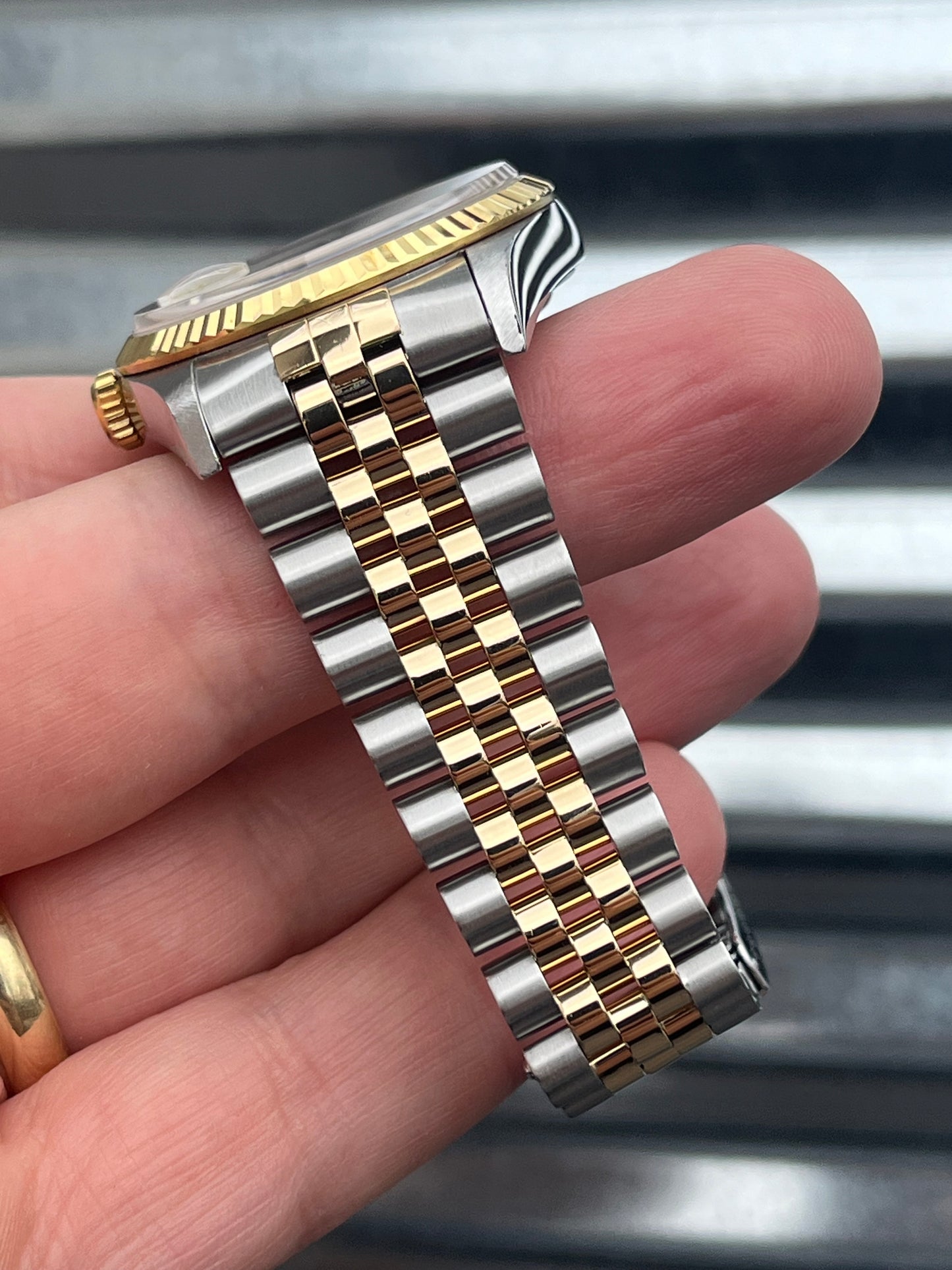 Rolex Datejust White Roman Numeral 36mm Ref.16233 Box & Papers