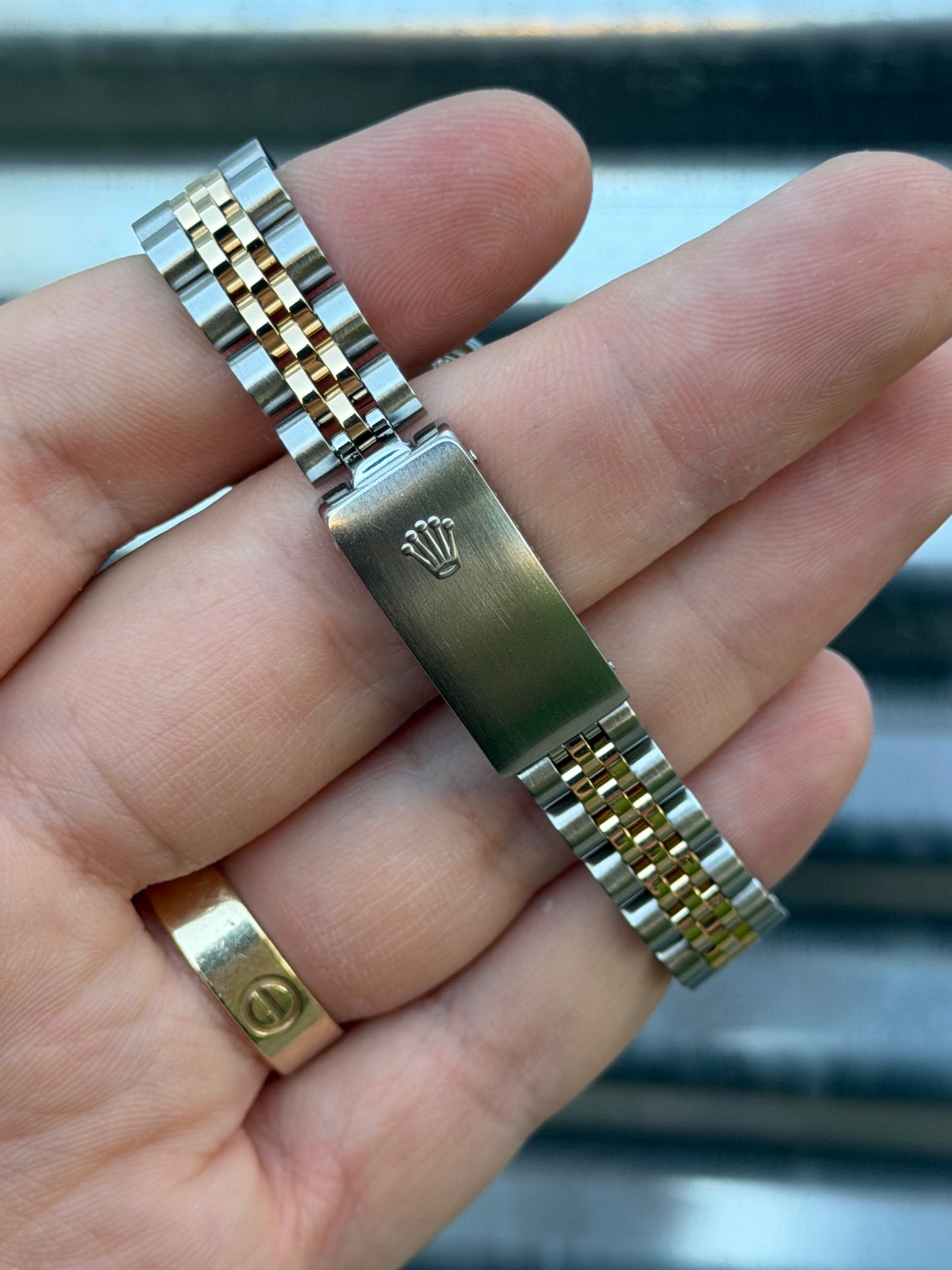 Rolex Ladies Datejust “Pyramid Dial” 26mm Ref.69173 Box & Papers
