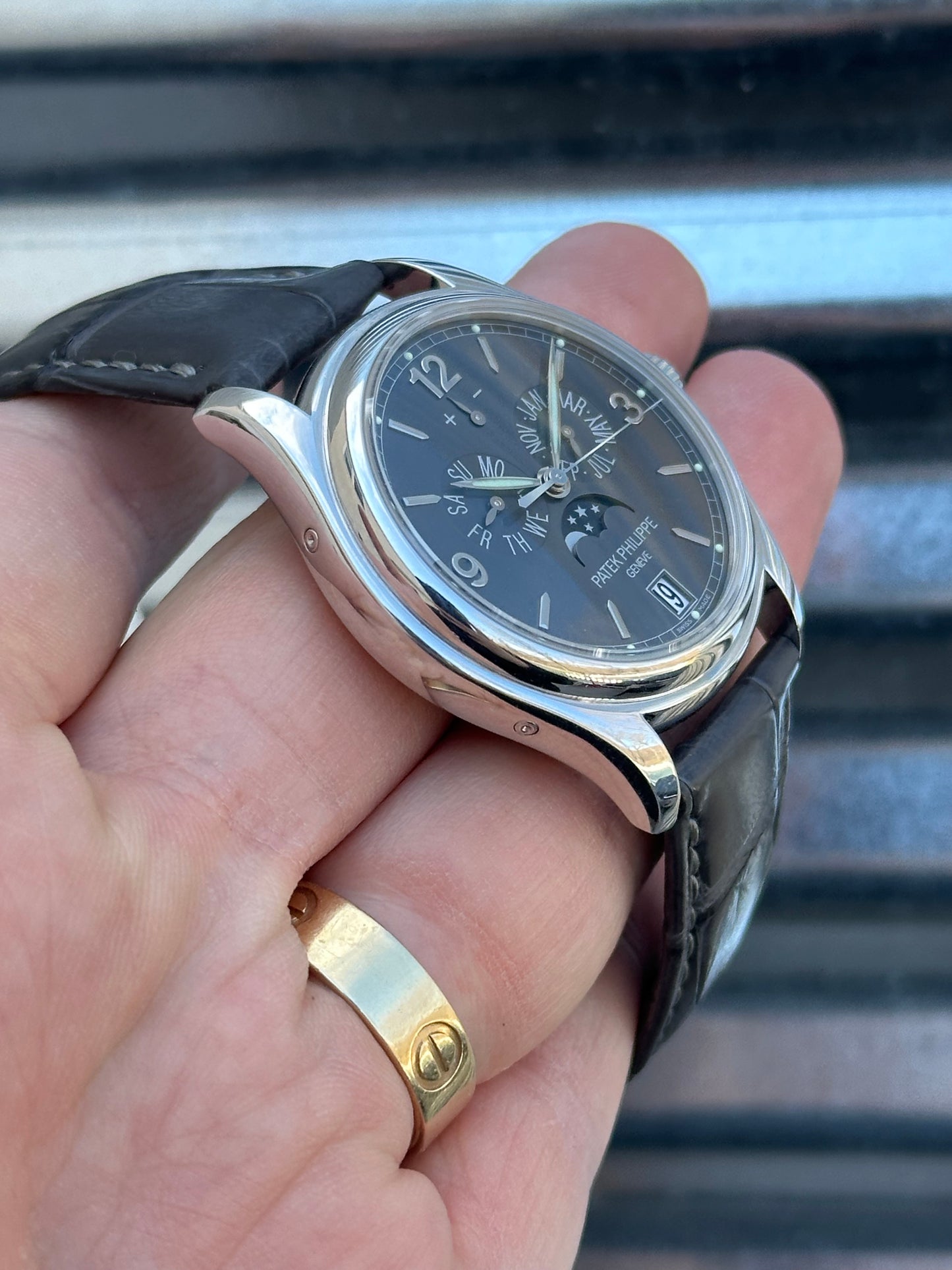 Patek Philippe 39mm Ref.5146G Annual Calendar Moonphase