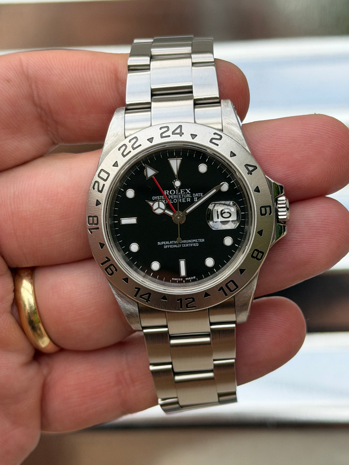 Rolex Explorer 40mm Ref.16570 Box & Papers